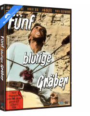 5 blutige Gräber (Limited Mediabook Edition) (Cover A) Blu-ray